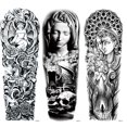 thumbnail image 1 of Kit Pegatinas Arte Figuras Tatuaje A Prueba 3D para Mujeres Y Hombres (Santa Madre Dios), 1 of 9