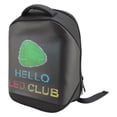 thumbnail image 3 of Mochila LED, Programable De Gran Capacidad Pantalla LED A Todo Color Pantalla De Moda Mochila De Píxeles Fuente De Alimentación USB Impermeable Para Aventuras Al Aire, 3 of 7