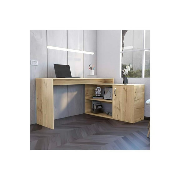 TREEVOL FURNITURE L-Shaped Desk Desti