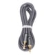 thumbnail image 3 of Cable de extensión estéreo de nailon trenzado macho a macho de 3,5 mm para dispositivos con puerto de 3,5 mm 1,2 m/4 pies, 3 of 10