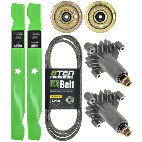 8TEN Blade Spindle Kit for Husqvarna Poulan LT1000 532130794 582922301 MK1002115