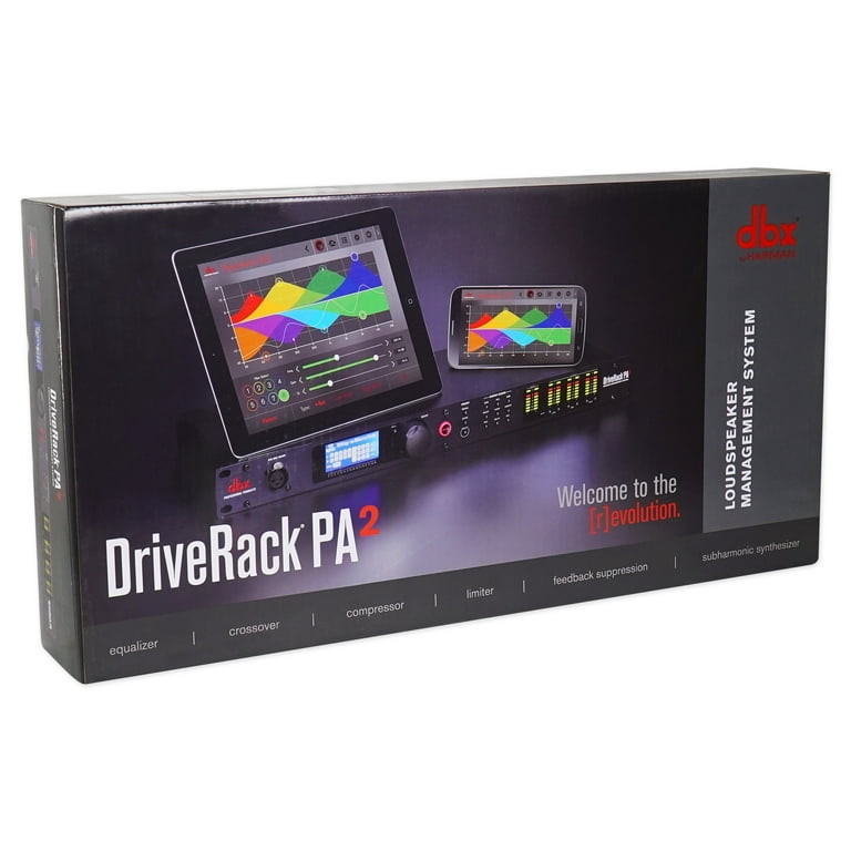 DBX DriveRack PA2 Sound Signal Processor Speaker Manage DBX DriveRack PA2 Sound Signal Processor Speaker Manage