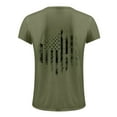 thumbnail image 3 of Vedolay Men Shirts Casual Fashion Men's Regular-Fit Short-Sleeve Crewneck Pocket T-Shirt,Green L, 3 of 5