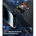 thumbnail image 4 of Pour iphone 15 Pro Max Case, Étui de Téléphone Protecteur Robuste à Double Couche pour iphone 15 Pro Max Neuf, Noir, 4 of 14
