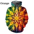 thumbnail image 3 of Sudadera con capucha de caleidoscopio con estampado 3D para hombre, jersey con patrón de combinación de colores, sudadera informal de manga larga para primavera y otoño, 3 of 4