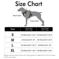 thumbnail image 6 of Reflective Dog Harness No Pull Dog Vest Harness With Handle, Breathable Padded Dog Chest Harness Adjustable for Small to Large Dogs, Black, Size L, 6 of 10