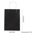 thumbnail image 3 of 25 PCS Kraft Paper Gift Bag With Handle For Wedding Candy Favor Durable Attractive And Convenient, 3 of 8