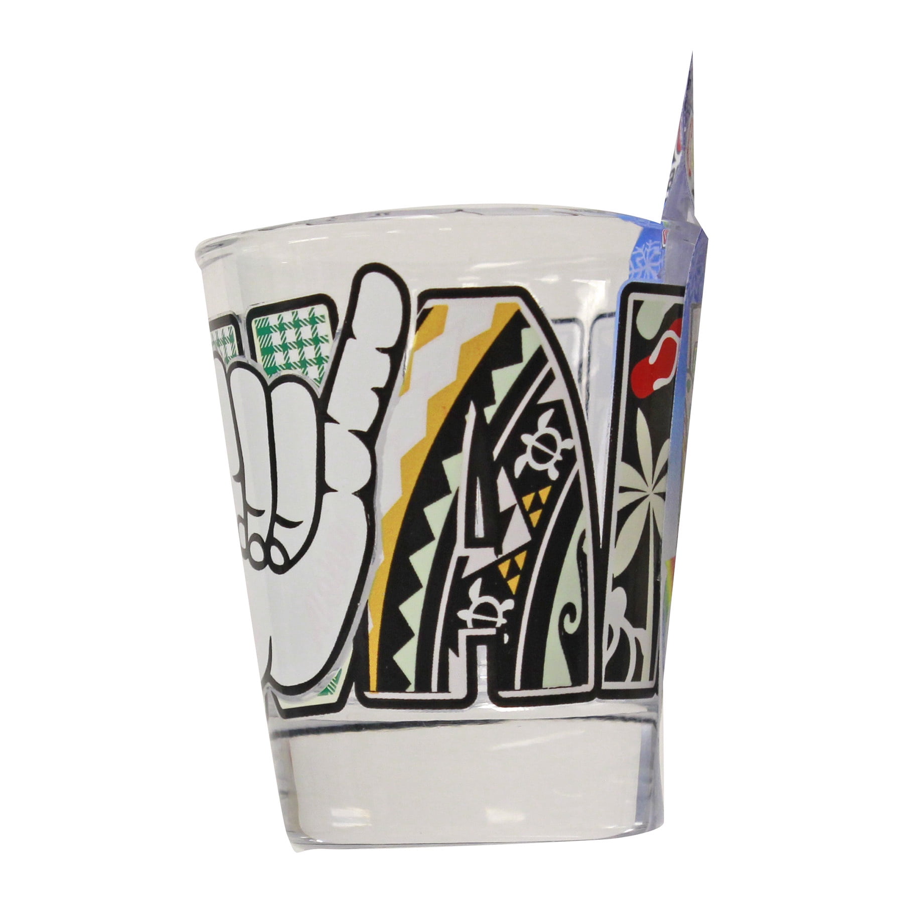 The Islander Group Hawaii Shaka Color Changing Shot Glass, 1.5 oz