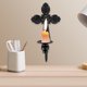 thumbnail image 2 of 1 juego de candelabro de pared de hierro, candelabro de pilar, candelabro con forma de cruz, 2 of 7