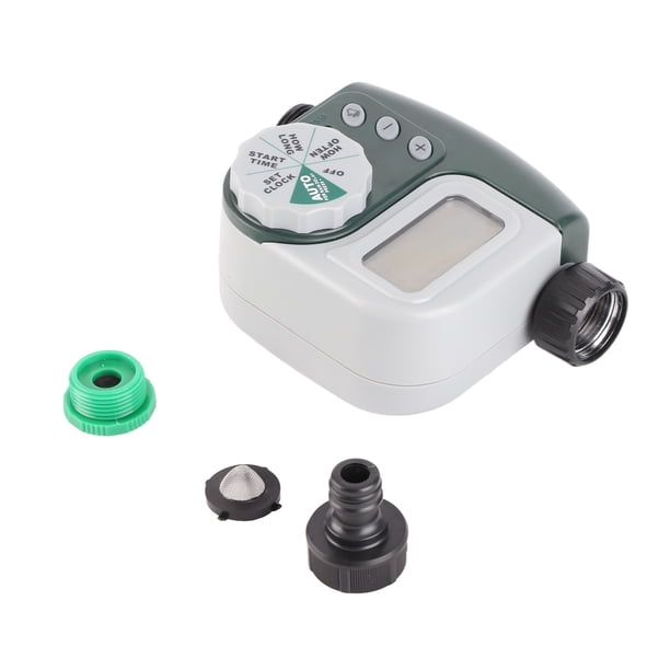 Temporizador digital automático de riego para jardín, controlador de sistema de riego con conector G3/4