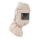 thumbnail image 4 of Capucha de chorro de arena, protector facial antiviento y polvo, protección transpirable para pulido y lijado, 4 of 9