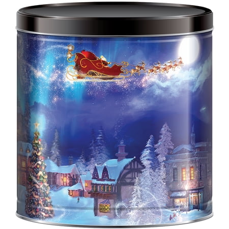 Signature Brands Christmas Tale Popcorn Tin, 24 Oz.