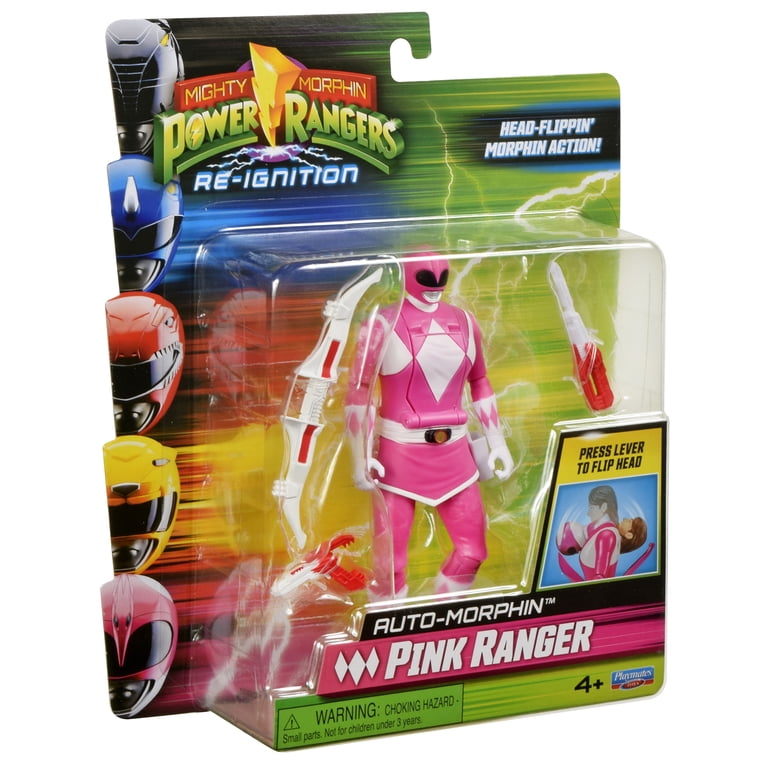 Power Rangers, Action Figure, Re-Ignition Pink Ranger, Auto
