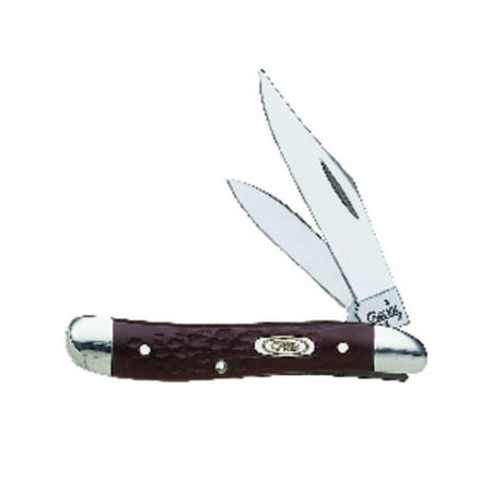 UPC: 0021205000466 | Case Brown Synthetic Peanut Knife 00046