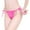 Hot Pink, variant on Women's Cotton Underwear High Waist Women Panties Side Tie Lace Up Panties Cotton Soft Panties Seamless Thong