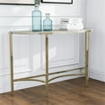 thumbnail image 5 of Bowery Hill Modern / Contemporary Metal Sofa Table in Gold Champagne, 5 of 7