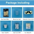 thumbnail image 4 of Depilación de nariz Irfora Kit de cera para depilación de la nariz Aplicadores de frijoles de cera Palos Pegatinas para bigote Vaso de medición Vasos de papel para eliminar el vello de la ceja de la n Irfora Depilación de nariz, 4 of 7