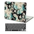 thumbnail image 5 of KSK KAISHEK Hard Shell Case Compatible with MacBook Pro 16 inchs with Touch ID Type C + Black Keyboard Cover Model: M2 A2780 A2485 M1 (Flower 22), 5 of 5