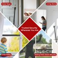 thumbnail image 3 of Heavy-Duty Sliding Glass Door Security Bar - Adjustable Patio Door Jammer Lock for Apartment, Travel, Hotel, Home, Black, 400LBS Capacity, 2 PCS, 3 of 3