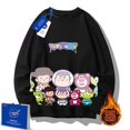 thumbnail image 1 of Sanrio-suéter de cuello redondo de Hello Kitty, abrigo picante de dibujos animados de Anime Y2K para chica, Top holgado Retro americano, Top de estudiante de gran tamaño 2023, 1 of 4
