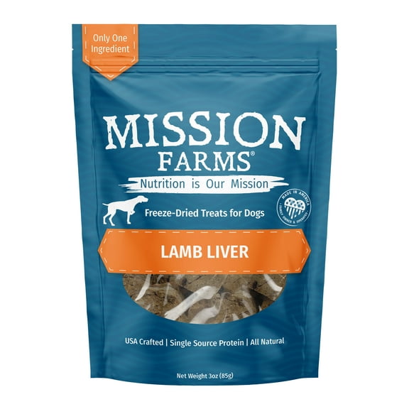 Lamb Liver Freeze-Dried Dog Treats