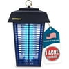 Flowtron 1 Acre Bug Zapper with 40W Bulb & 5600V Instant Killing Grid, Electric Mosquito Zapper