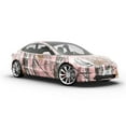 thumbnail image 6 of Rwraps Bushwolf Camouflage Snowstorm Pink Gloss Vinyl Film Wrap 59in x 11ft Vinyl Vehicle Car Film, 6 of 9