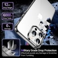thumbnail image 4 of Funda Temdan para iPhone 15 Pro Max Transparente Antiamarillamiento, 4 of 7