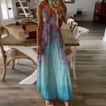 thumbnail image 2 of Summer Dresses for Women Beach Floral Tshirt Sundress Casual Boho Tank Dress, 2 of 5