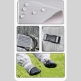 thumbnail image 5 of ibiyuan Snow Boots For Dogs Jacket With Harness Waterproof Dog Boots Rain Boots with Suspender, Dogs Shoes Paw Protector for Small Medium Puppy, Anti-Slip Doggy Boot,D, 5 of 6
