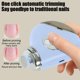 thumbnail image 5 of Lima y Recortadora de Uñas Eléctrica para Niños y Adultos Mayores: Cortauñas Automático con 2 Funciones de Corte y Limado, 3 Velocidades, Funcionamiento Silencioso, Luz Integrada y Almacenamiento Aut, 5 of 6