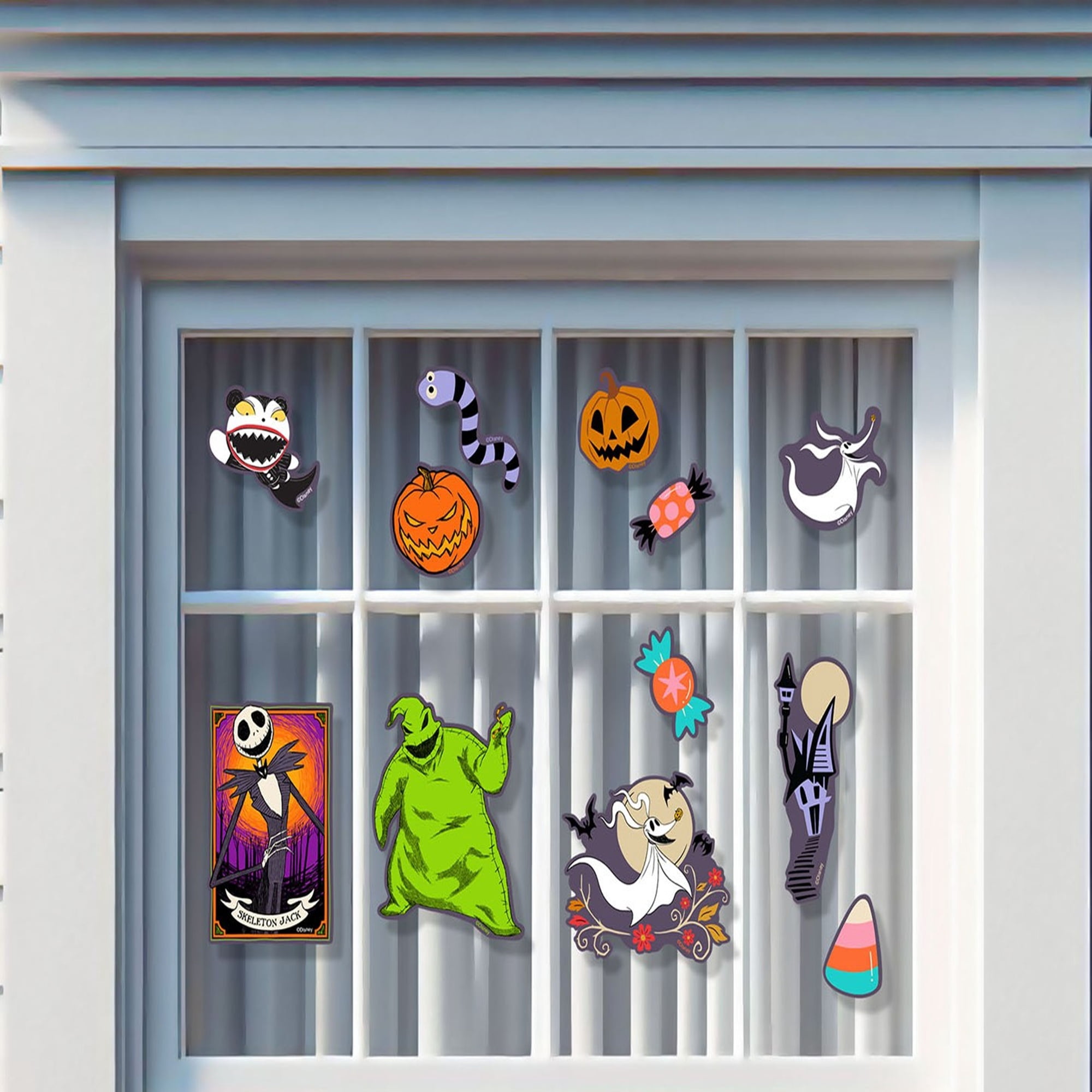 Disney's Nightmare before Christmas Decorative Halloween Window Cling