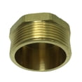 thumbnail image 3 of 1/4 "3/8" 1/2 "3/4" 1 "" 2 "Tapón hexagonal de latón Tapón de rosca Accesorio de tubería Sunnimix Accesorio de manguera de rosca macho de latón, 3 of 8