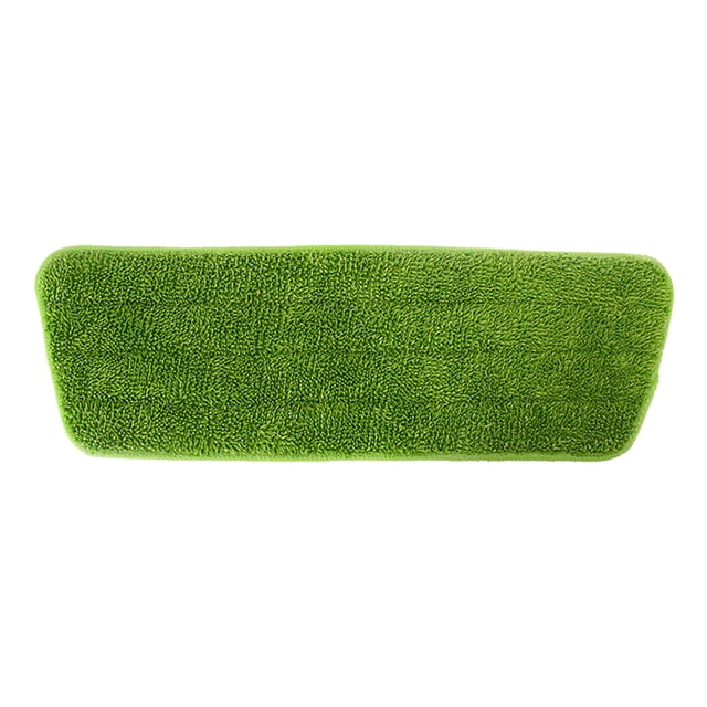 Yuarrent Cabezal de mopa lavable, cómodas alfombrillas de repuesto para el hogar, accesorios para el hogar, herramientas de limpieza de suelo de colores Suministros de limpieza para el hogar Verde Yuarrent HA061038-02