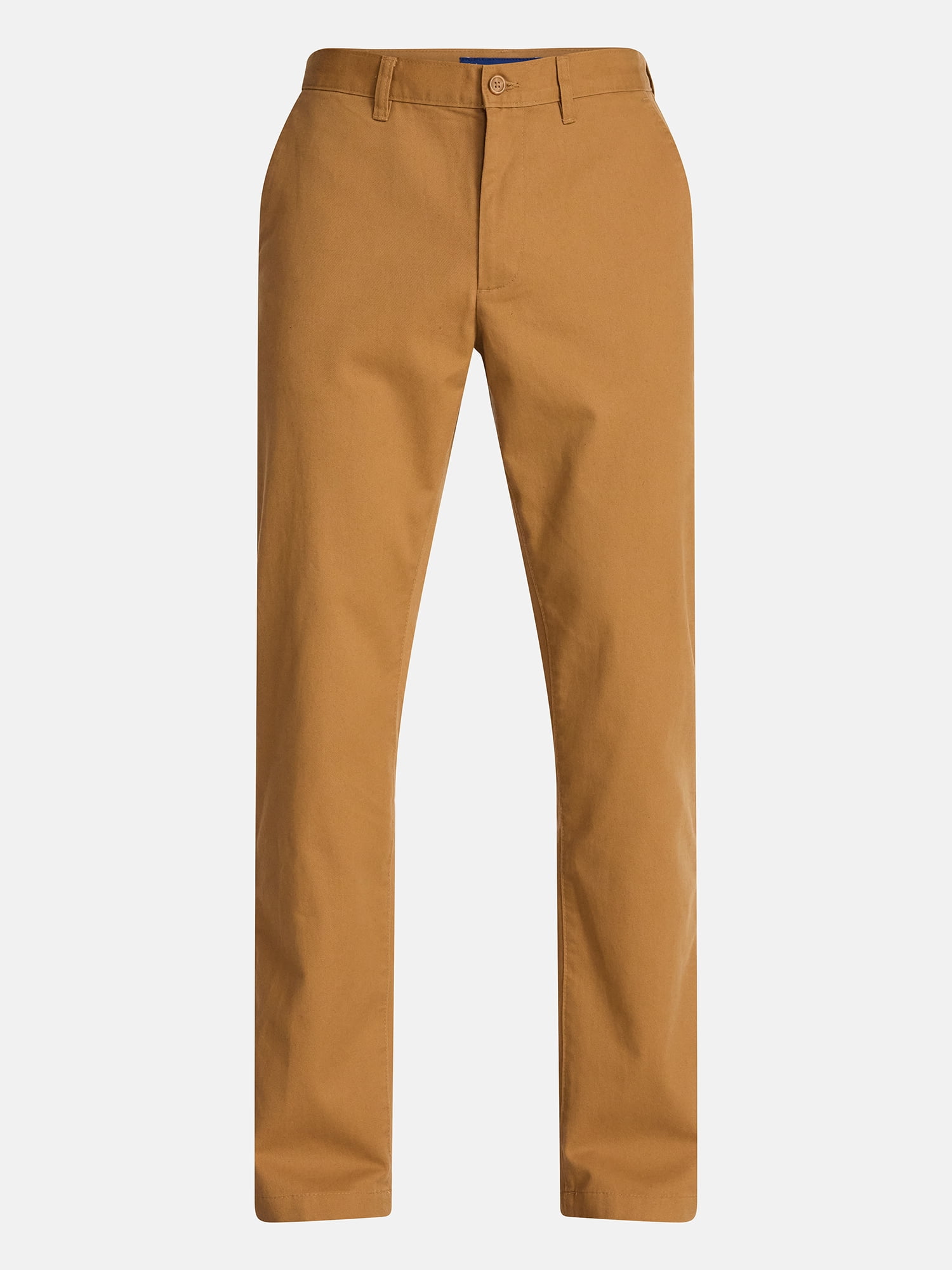 George Men's Classic Chino Pants with Flat Front, Sizes 28-56