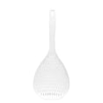 thumbnail image 1 of Strainer Long Handle Heat-resistant Kitchen Skimmer Sifter Plastic Cooking Sieve Scoop Spoon, White, 1 of 6