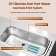 thumbnail image 2 of IdealHouse Countertop Soft Serve Ice Cream Maker with Single Control 1 Head and 5" Screen, 10-20L/H, with LED Display, 6L Mix Tank & 2L Freezing Cylinder, 1500W Ice Cream Machine, 2 of 6