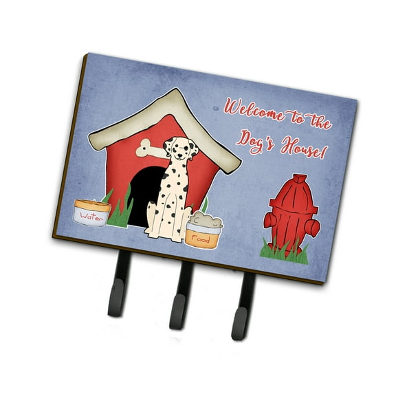 Dog House Collection Dalmatian Leash or Key Holder