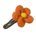 thumbnail image 2 of Pinza de pelo grande de flor para otoño e invierno Yuyangstore Naranja, 2 of 8
