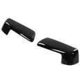 thumbnail image 1 of Top Half Mirror Cover, Replacement Anti Aging Easy To Install Durable Side Wing Mirror Cover   For Car Glossy Black,Carbon Fiber Style, 1 of 8