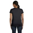 thumbnail image 2 of The Hanes Ladies 61 oz Tagless T-Shirt - BLACK - 3XL, 2 of 2