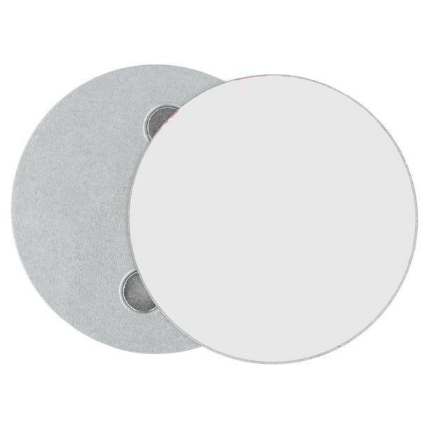 almohadillas de montaje magnéticas de 7 cm, herramienta de instalación sin taladro para detector de humo y alarma contra incendios