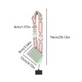 thumbnail image 4 of Correa para Con Cadena Cruzada () Rojo Verde, 4 of 9
