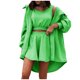thumbnail image 1 of Conjuntos de ocio de 3 piezas para mujer, Tops abiertos en la parte delantera, Tops cortos y pantalones cortos, conjuntos cómodos de traje con cintura elástica Fridja  fhjkhfk459814, 1 of 9