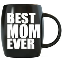 Mug A Day Best Mom Ever Coffee Mug Tea Cup Mothers Day Gifts for Mom Funny Gag Gifts for Awesome Greatest Mother Gift from Daughter Son Husband Moms Birthday Christmas Gift 14 oz