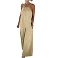 thumbnail image 2 of Edvintorg Jumpsuits for Women Casual Summer Rompers Comfy Beach Vacation Trendy Overalls Jumpers with Pockets Fashion Clothing, 2 of 8