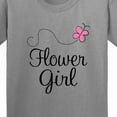 thumbnail image 4 of Inktastic Flower Girl Wedding Butterfly Youth T-Shirt, 4 of 5