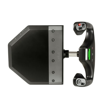 Logitech G Saitek PRO Flight Yoke System + Logitech Flight Rudder Pedals (Black)