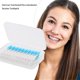 thumbnail image 2 of Cepillo interdental de silicona Cepillo de limpieza dental suave Herramienta de higiene Azul, 2 of 6