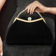 thumbnail image 1 of Sac à Main de Soirée pour Femmes Chaîne Strass Sac à Bandoulière Élégant, 1 of 9